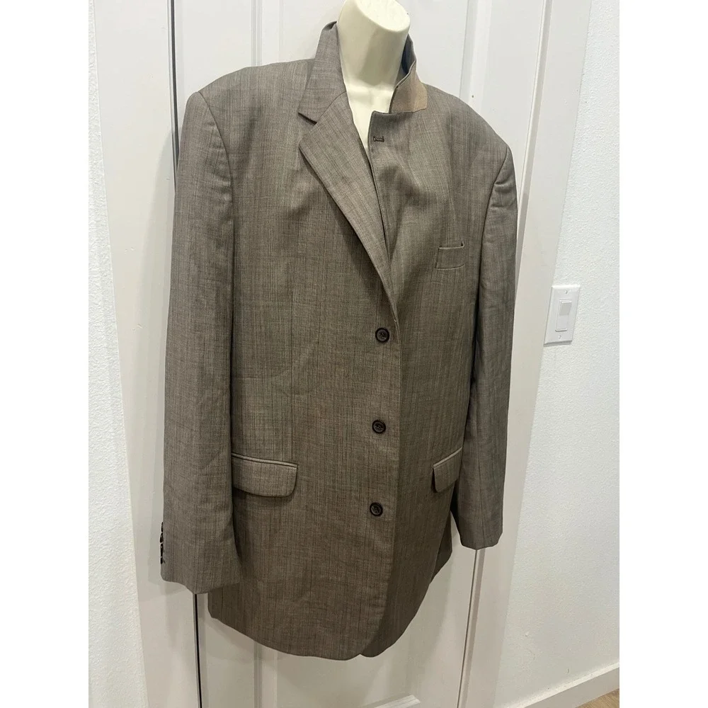 Giorgio Cosani Le Collezioni Milano Italy Men's‎ Blazer Jacket Brown size 42R